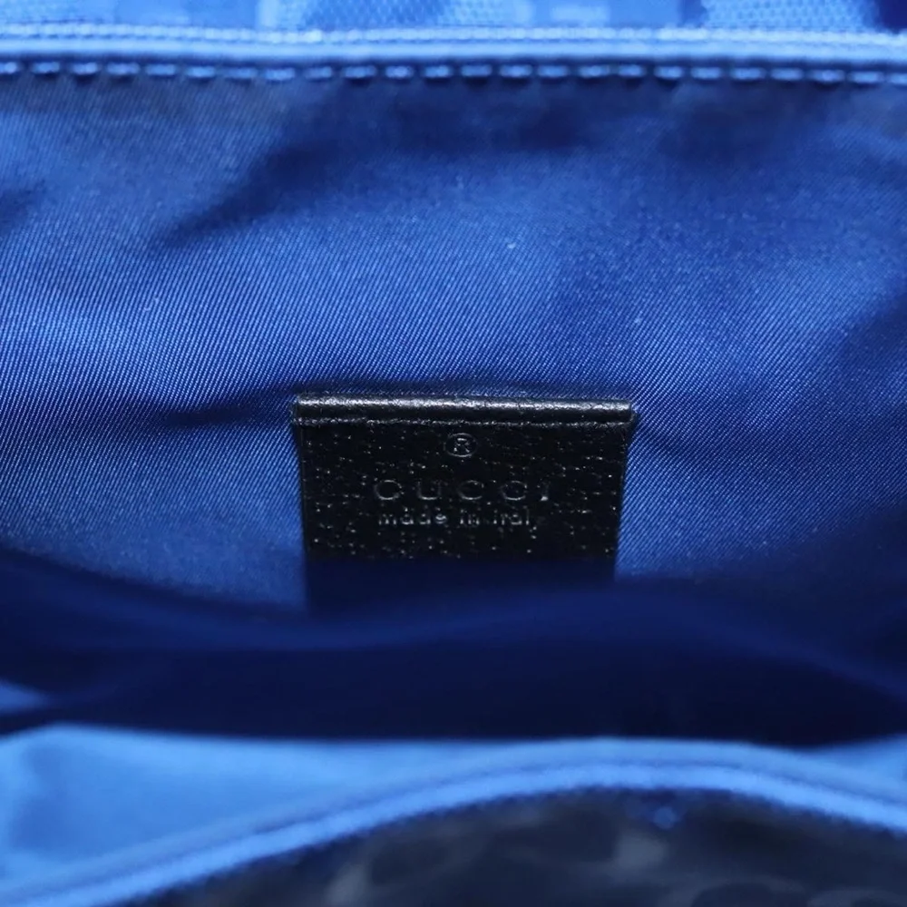 NEW Gucci GG Blue Monogram Crossbody Bag